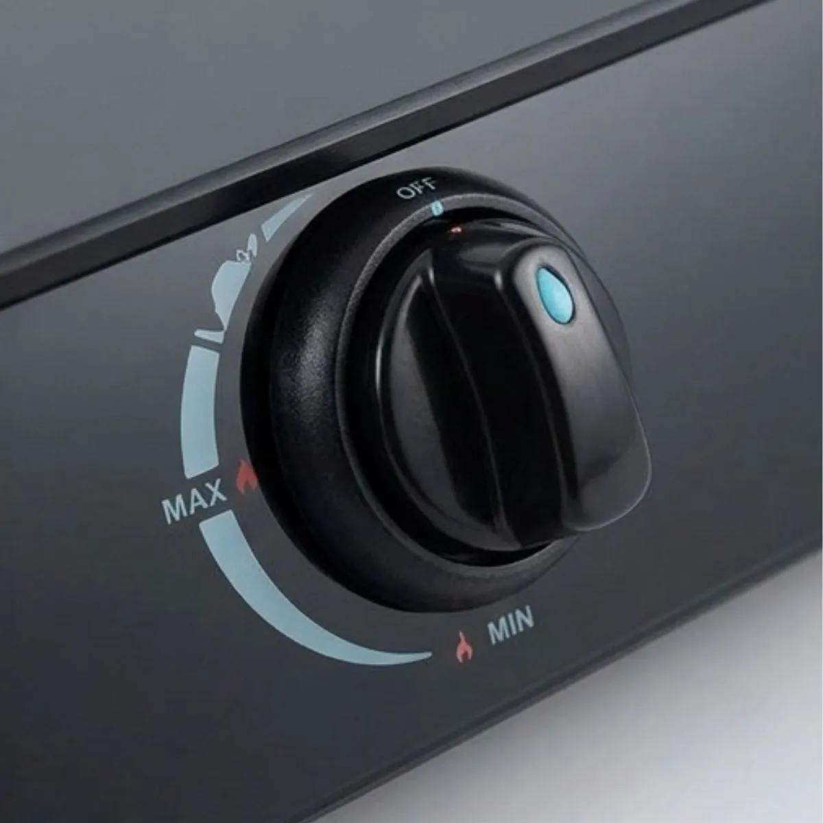 Euro Infrared Gas Cooker – Glass Top with Flame Control - Image 3